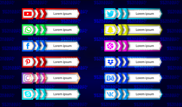 Download Graphic Social Media Icon Bar Link Web - Bar Collection