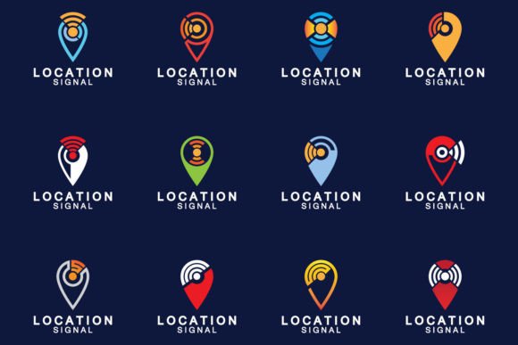 Download Signal Location Connection Icons Logo - Sign Collection