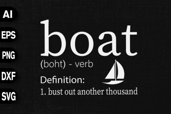 Download Funny Boat Definition - Boating Design - Sign Collection
