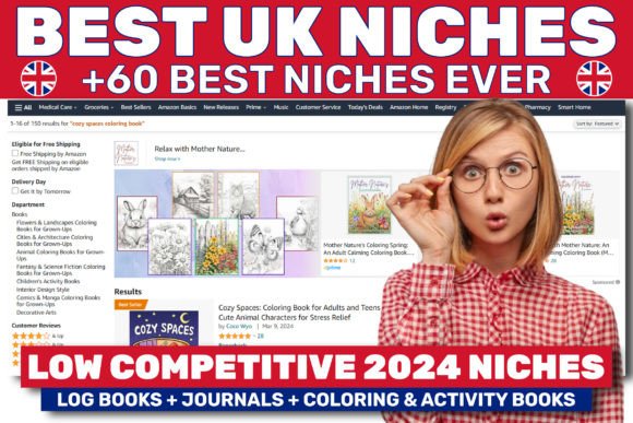 Download +60 KDP NICHES LOW COMPETITIVE 2024 - UK - Competitive Collection