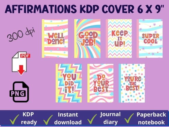 Download Affirmation Book Cover Template Design - Sign Collection
