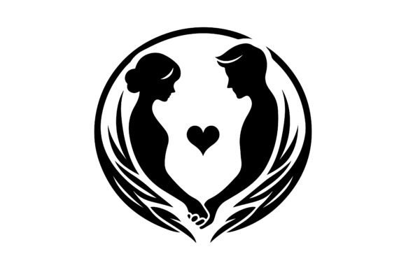 Download About Couple Heart Shape SVG Design - Premium Resources