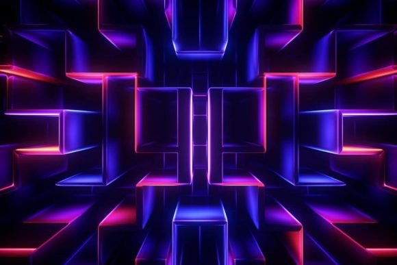Download Vibrant Design Neon Effects Synthwave - Sign Collection