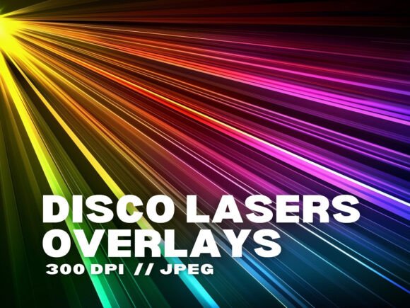 Download 15 Disco Laser Light Overlays - Premium Resources
