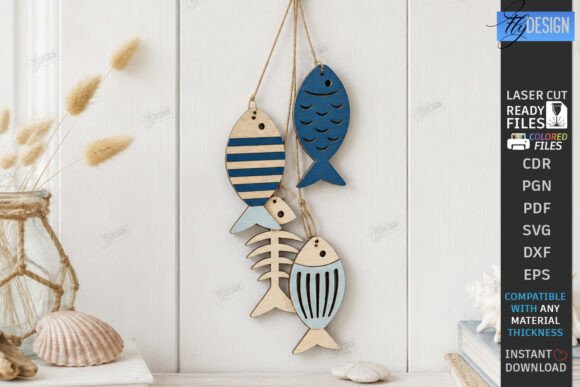 Download Coastal Hanging Decor Sign Laser Cut - Sign Collection