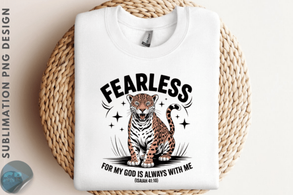 Download Fearless Leopard Christian PNG Design - Sign Collection